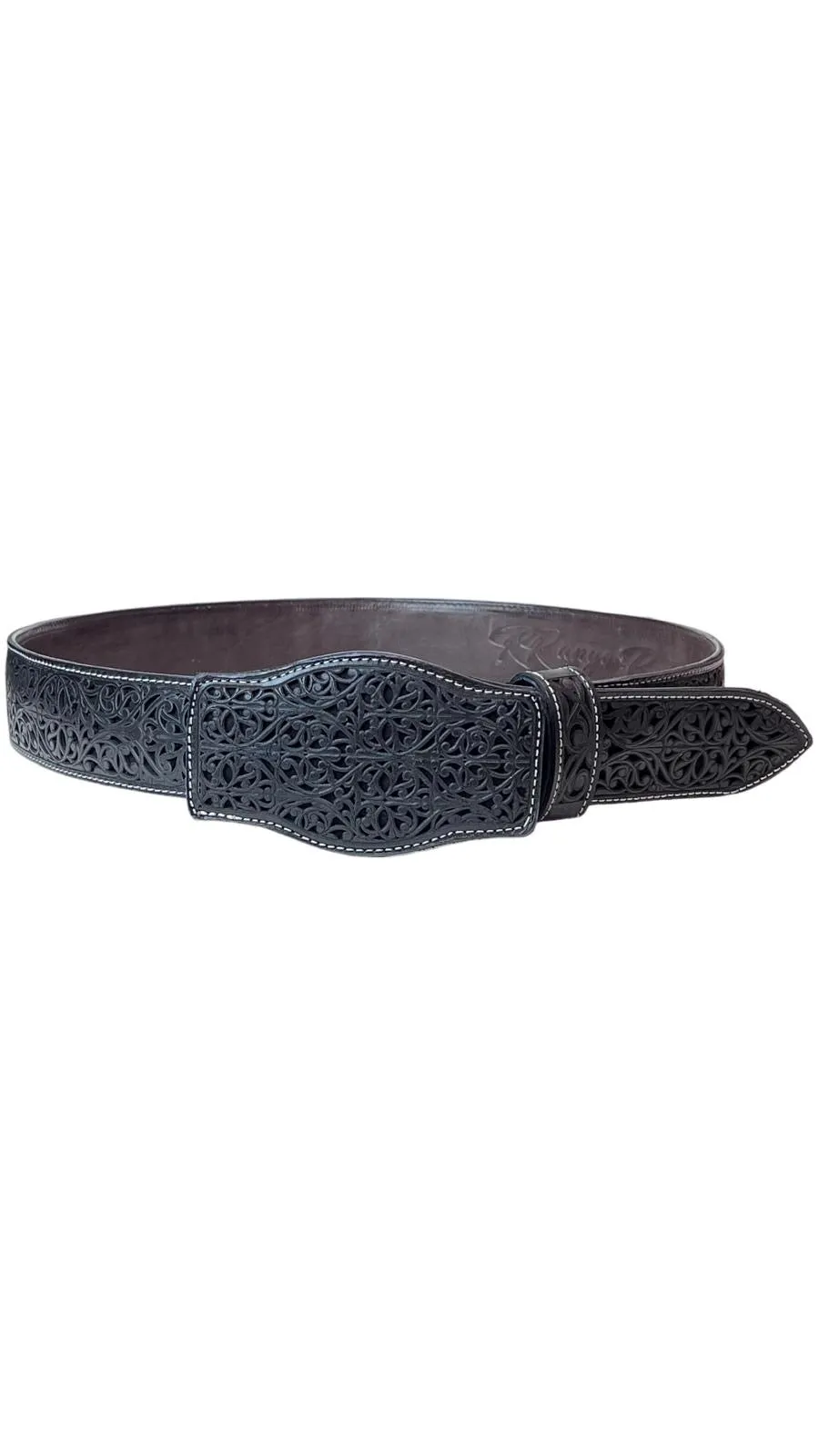 RRango Men's Western Belt 2 Inch Wide Navajiado