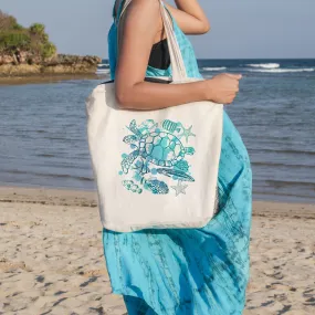 Sea Turtle Society Beach Tote