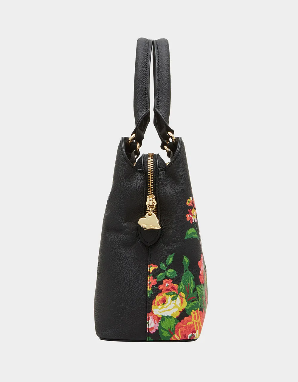 SKULLICIOUS SMALL SATCHEL FLORAL