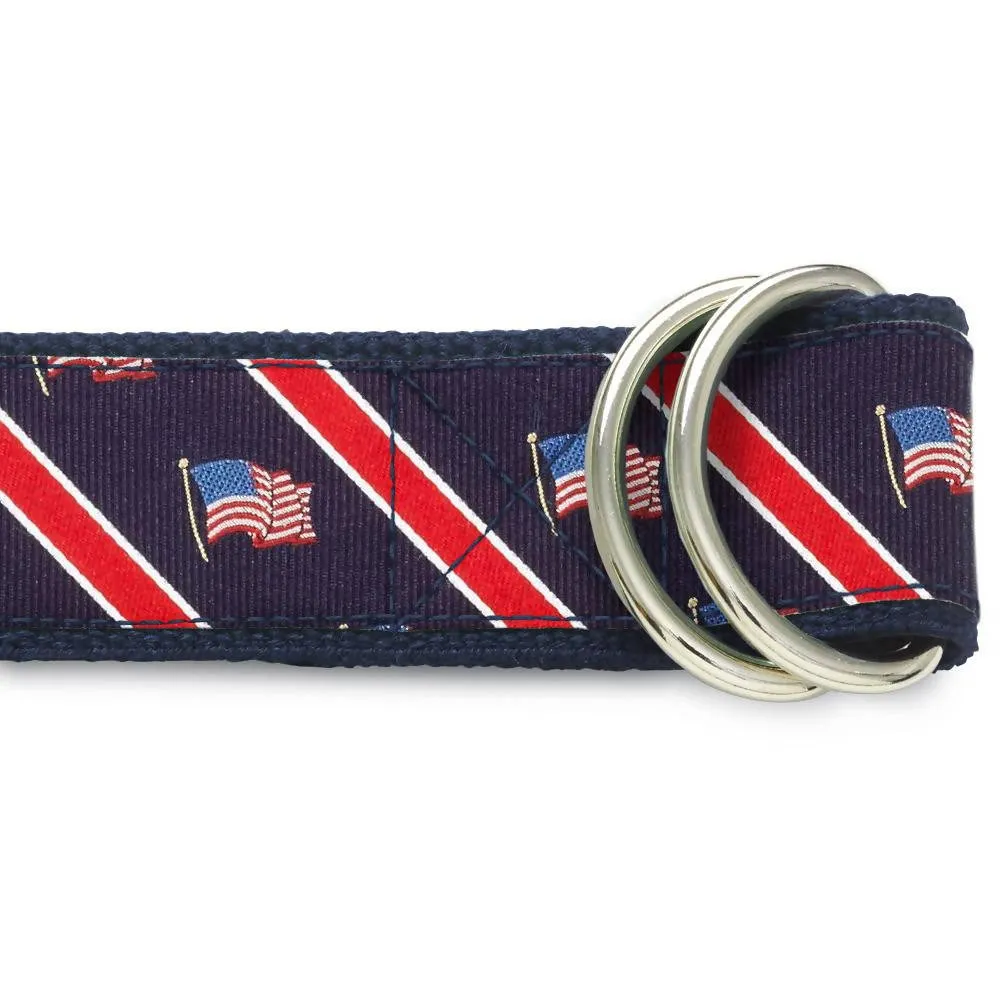 Stars & Stripes - D-Ring Belts