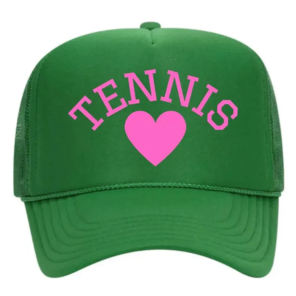 Tennis Trucker Hat Green