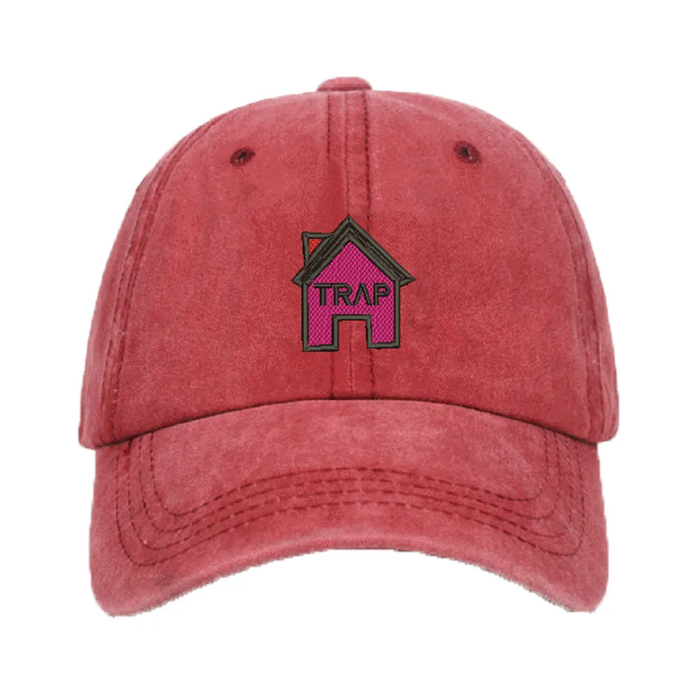 Trap House Embroidered Baseball Cap