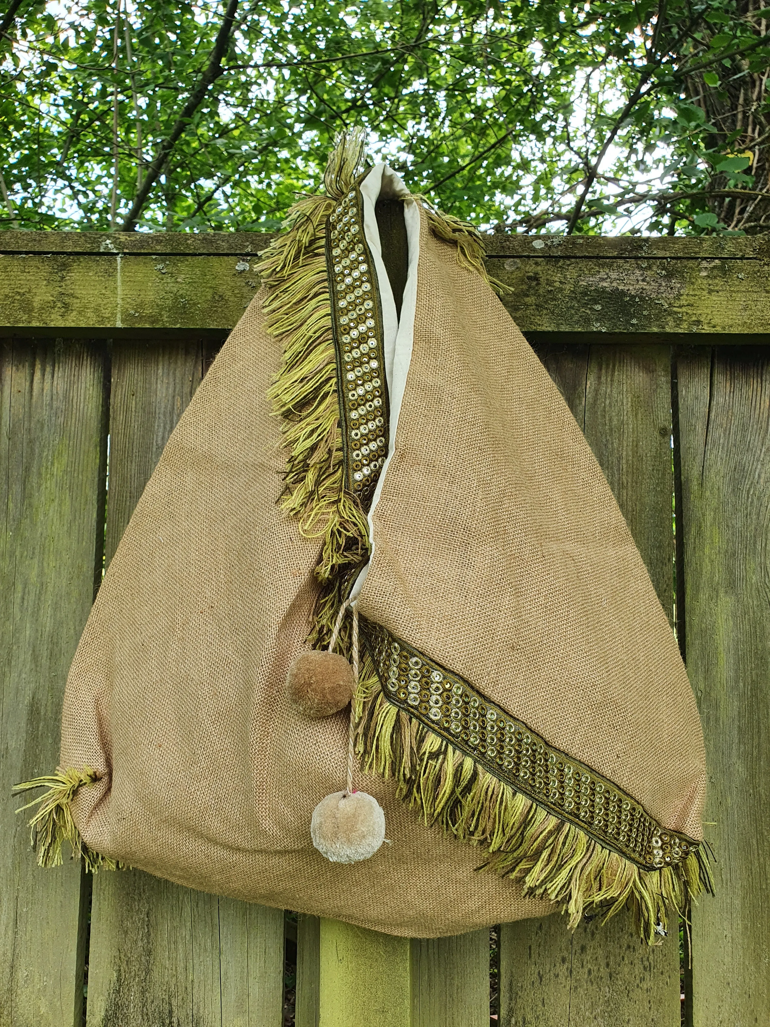 Triangle beach bag CONNY