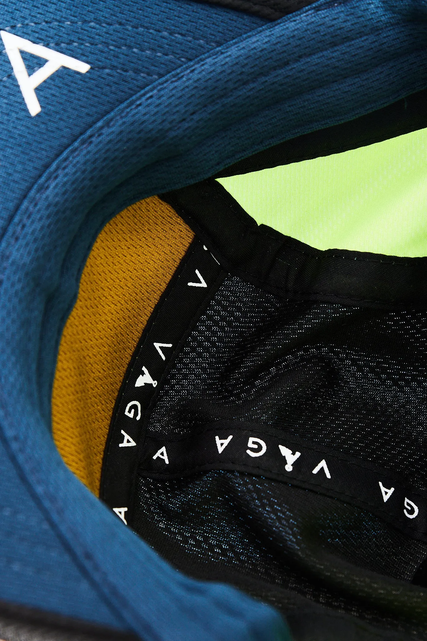 VAGA Club Cap - Black/Ocean/Neon Yellow/Aqua