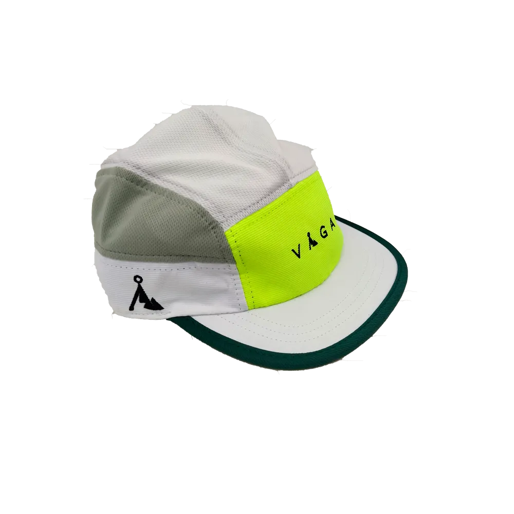 VAGA Club Cap - Chalk White/Eucalyptus Green/Neon Yellow/Racing Green