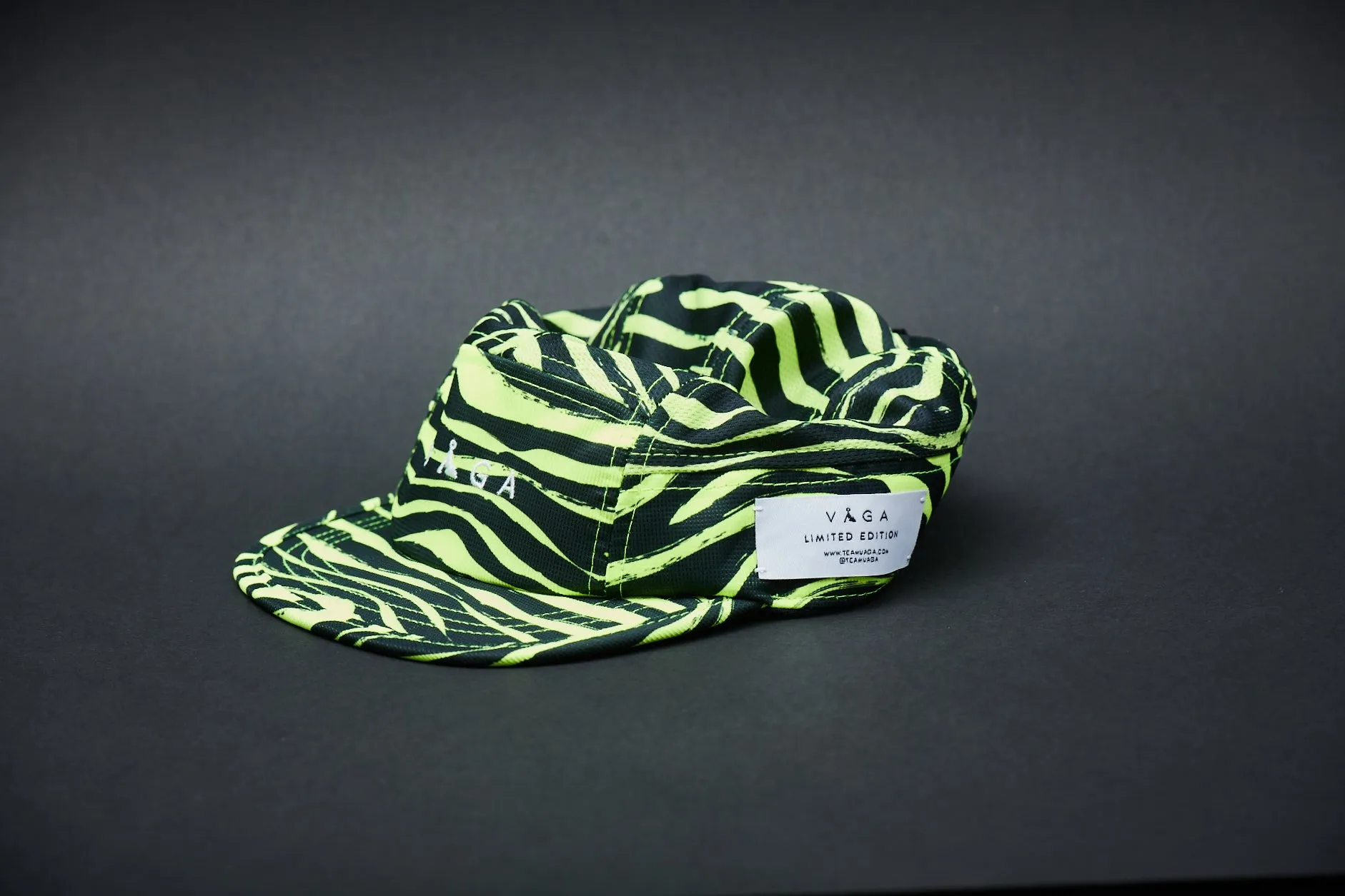 VAGA Club Cap Limited Edition - Neon Yellow/Navy