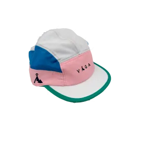 VAGA Club Cap - Ocean Green/White/Pale Pink/Postal Blue