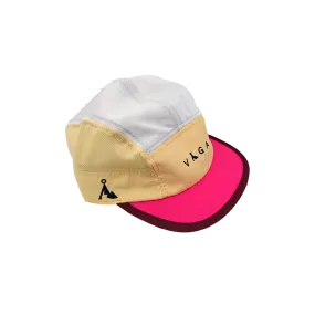 VAGA Club Cap - Poster Pink/Pale Yellow/White/Bordo