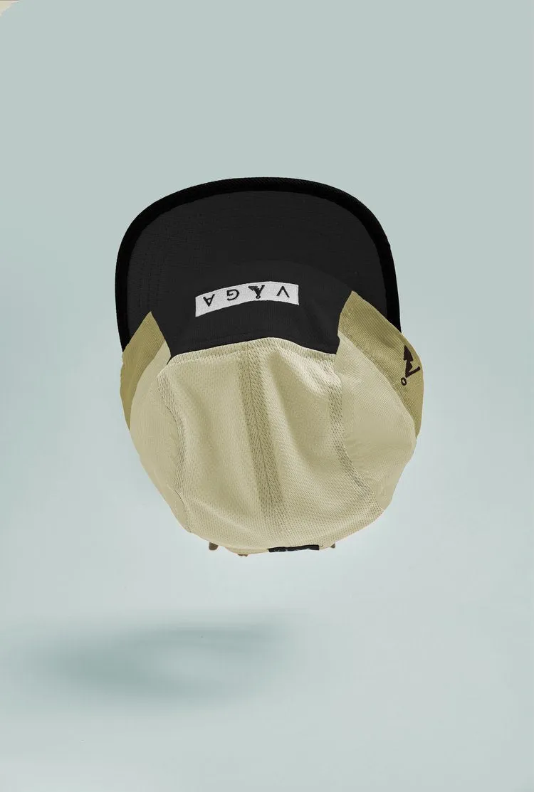 VAGA Club Cap - White/Cream/Olive/Charcoal Red