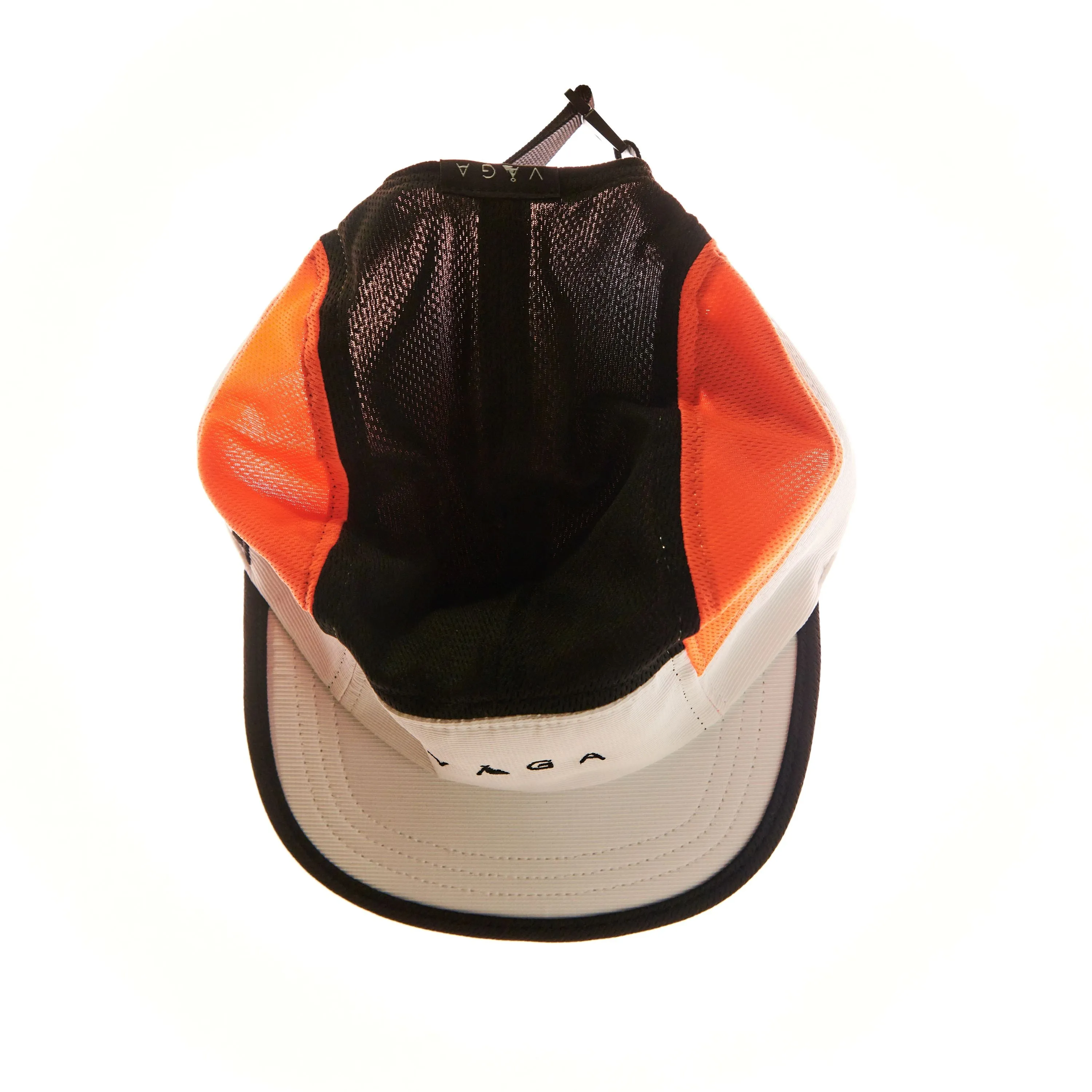 VAGA Club Cap - White/Neon Orange/Black/Mid Grey