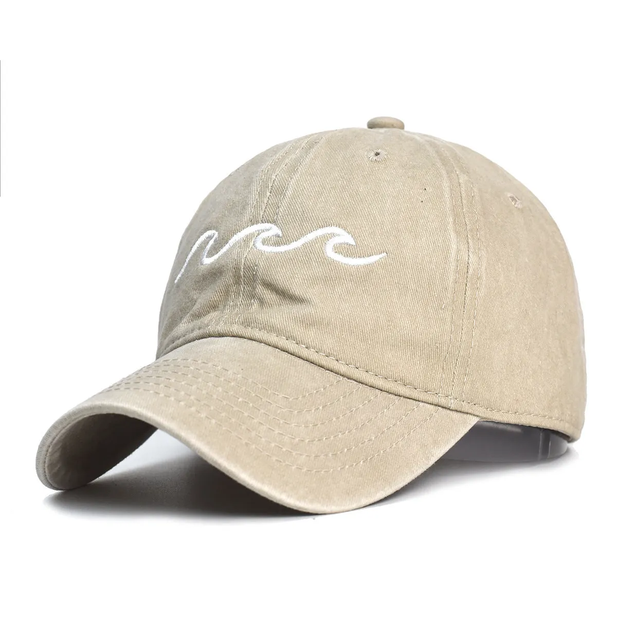 Washed Cotton Printed Hat Old Dad Hat