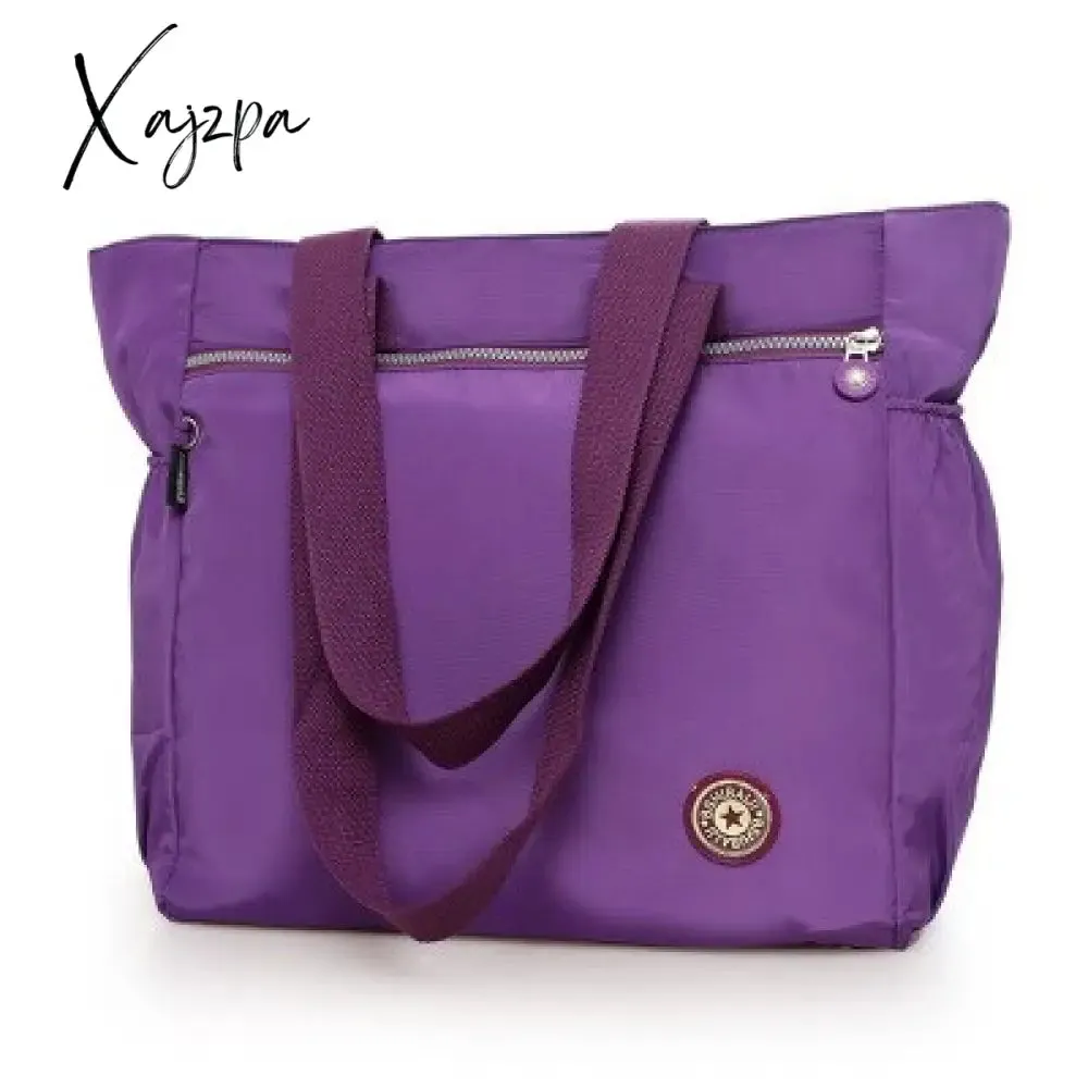 Xajzpa - Waterproof Oxford Duffle Bag Large Capacity Women Travel Bags Shoulder Bag Valise Bolsa De Viagem Women's Handbags Shopping Bags