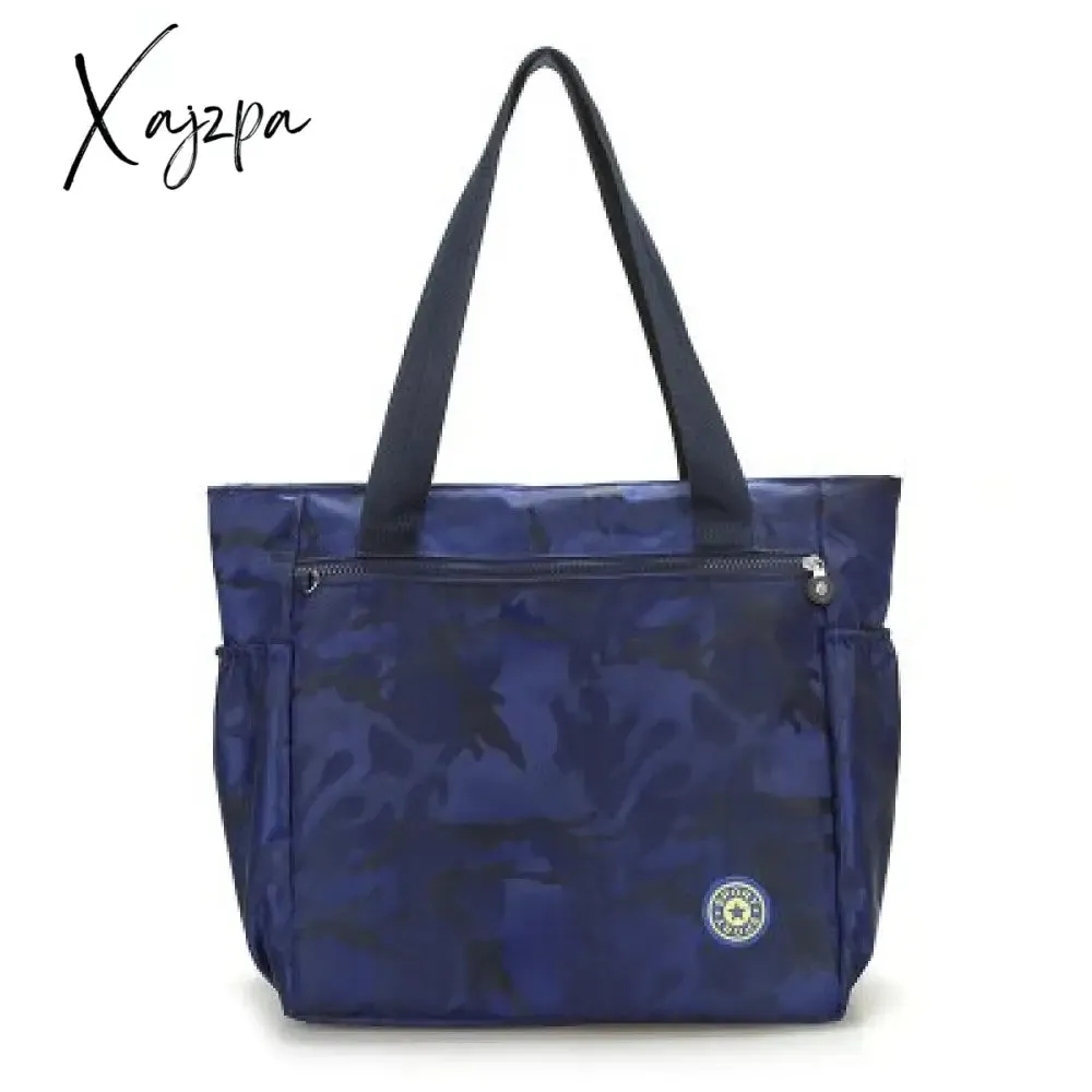 Xajzpa - Waterproof Oxford Duffle Bag Large Capacity Women Travel Bags Shoulder Bag Valise Bolsa De Viagem Women's Handbags Shopping Bags